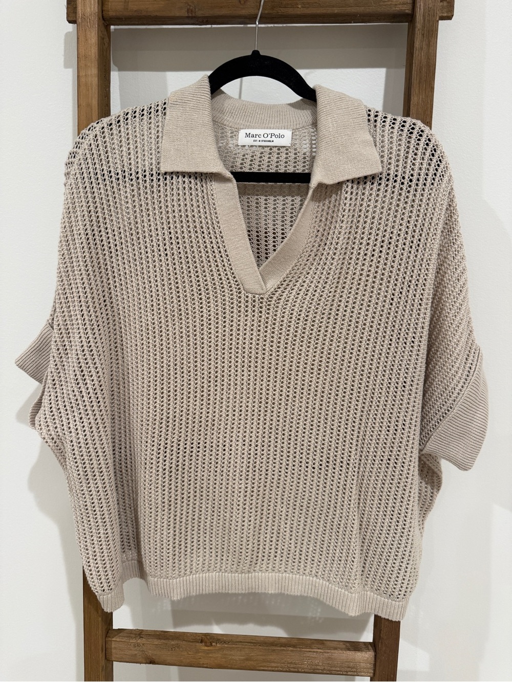 Marco Polo (Designer) Open Knit Sweater